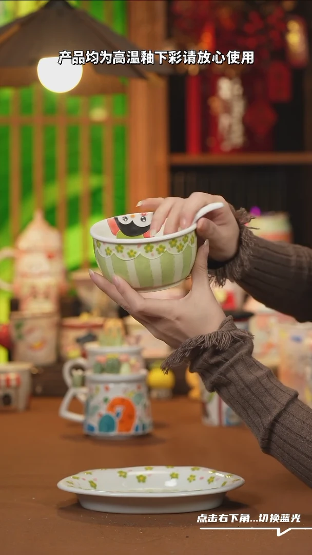 【闪购商品】摆件H087文创纯手工手绘