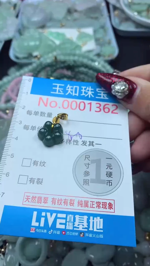 颈饰未镶嵌翡翠1362