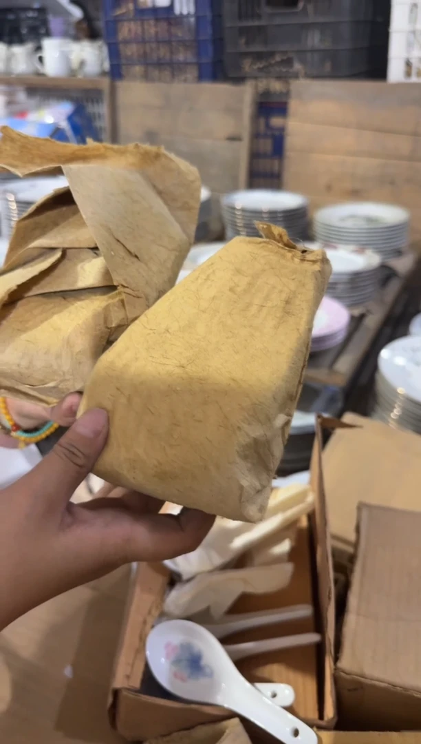 摆件多**宝两包葡萄勺子十个一组微瑕请慎拍