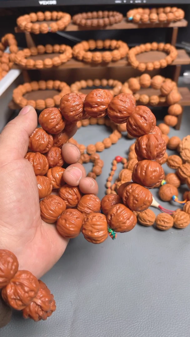 【闪购商品】文玩核桃吊坠文玩手串