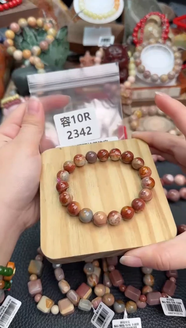 【闪购商品】石英质玉手链未镶嵌10R2342