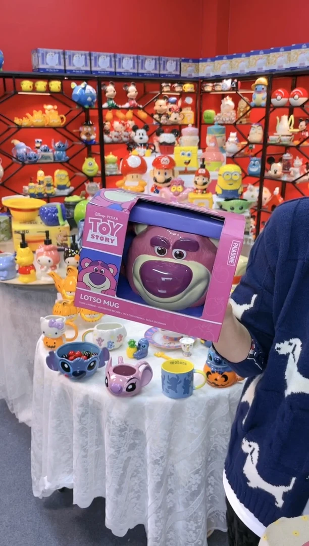 【闪购商品】1草莓熊陶瓷杯（原盒）