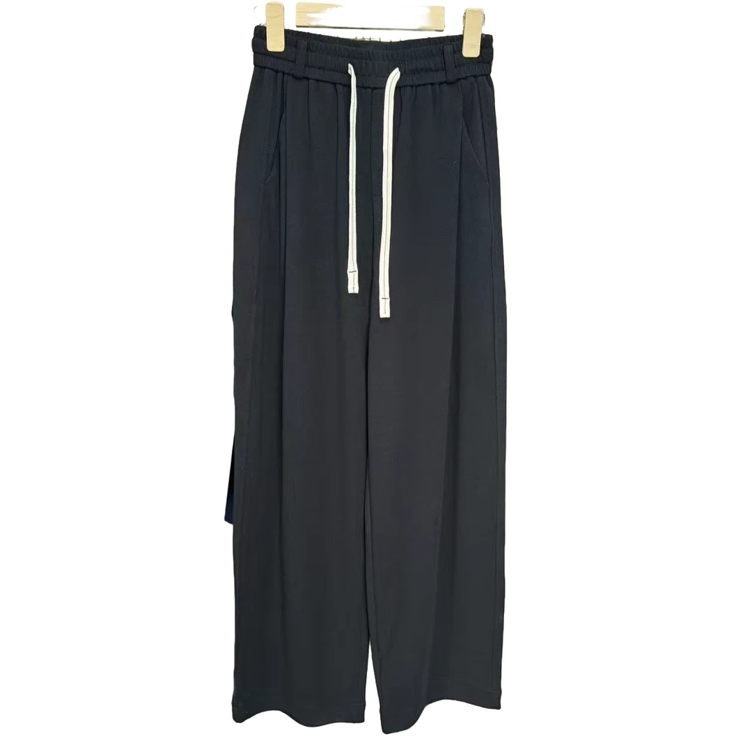 【8812】女款运动裤直筒时尚百搭百搭简约宽松抽绳春秋季