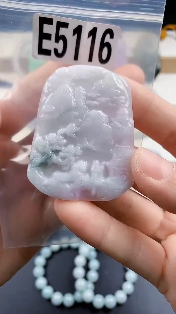 颈饰未镶嵌翡翠天然翡翠吊坠挂件