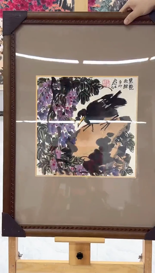 国画庄寿红-1平尺-国画作品