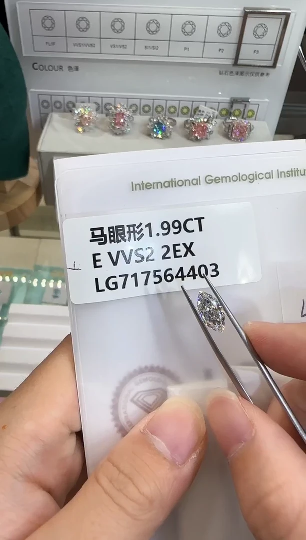 裸石实验室培育钻石@ 1.99ct 先鉴赏,再定制!