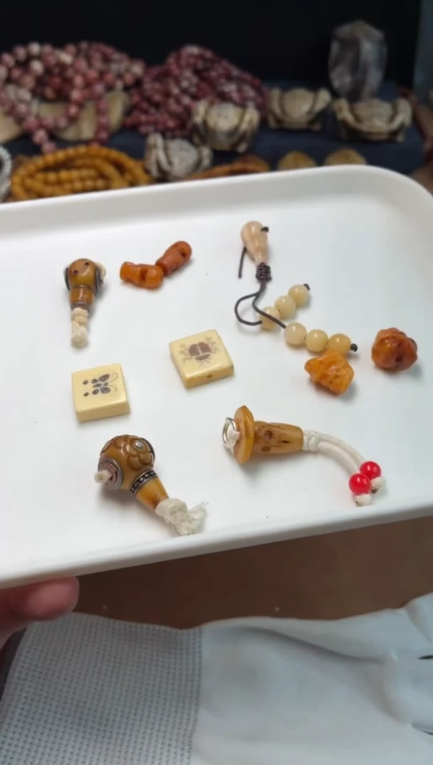 牛骨其他杂件839-配饰套装1号-有瑕疵