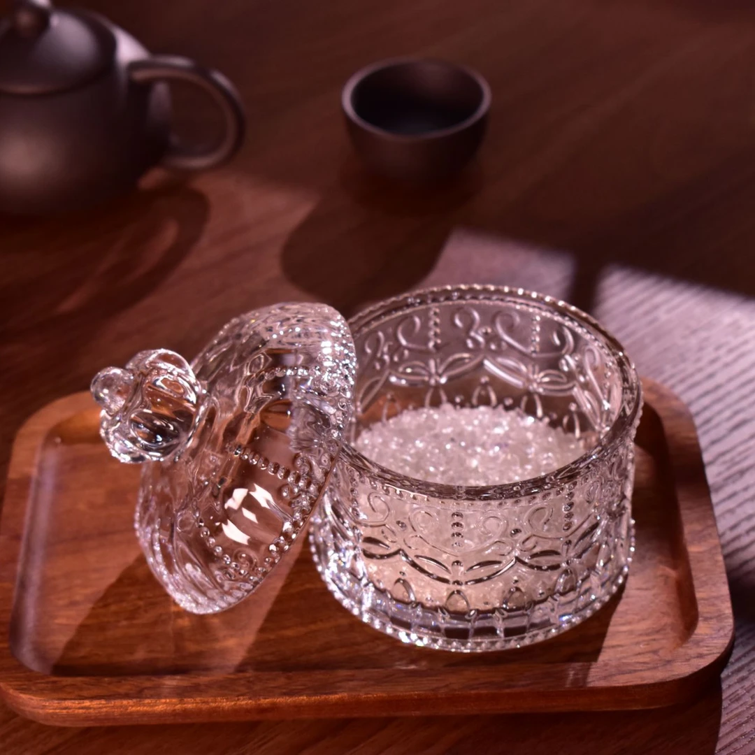 【睿泽鉴宝】白水晶碎石碗 100g JJT2411