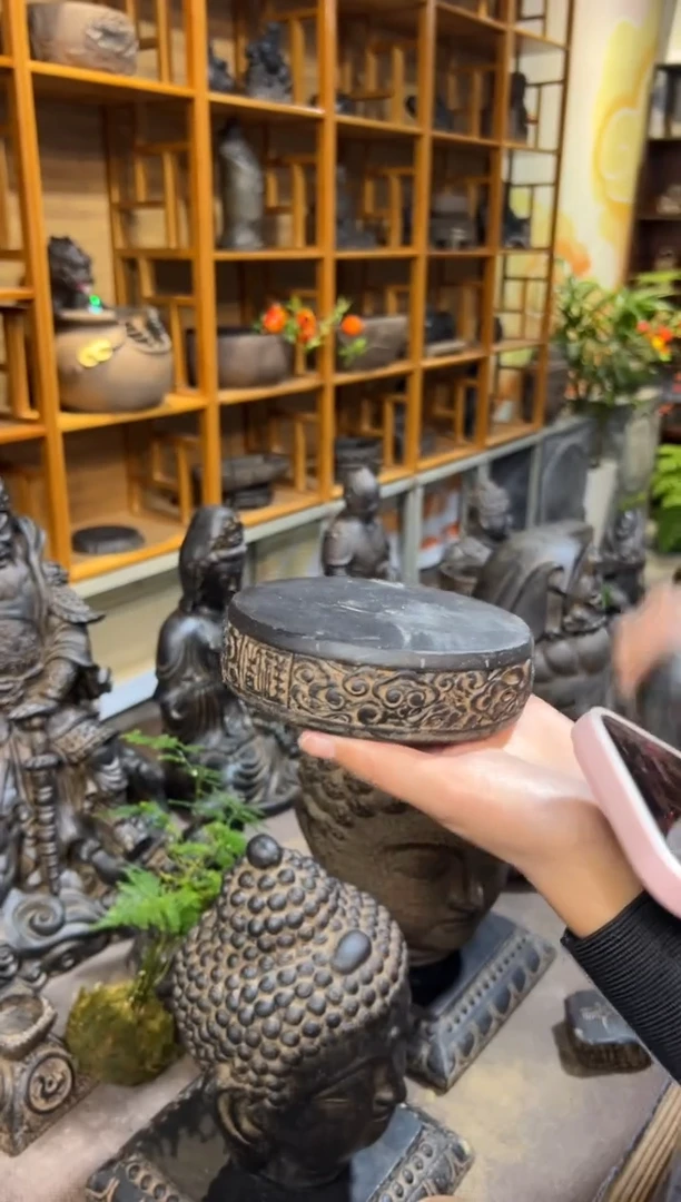 陶土【火山泥】吉祥底座