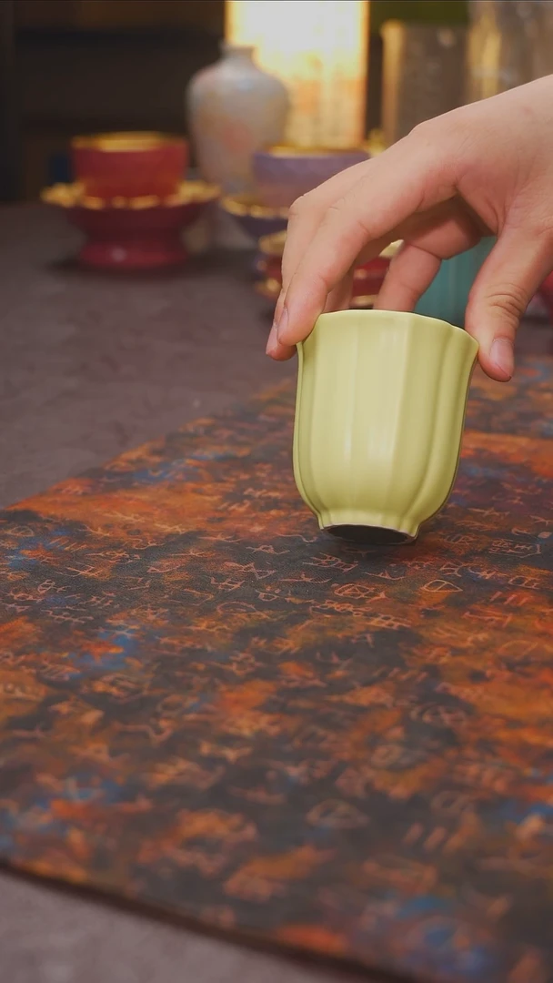 【宜景窑欧碧系列】杯子