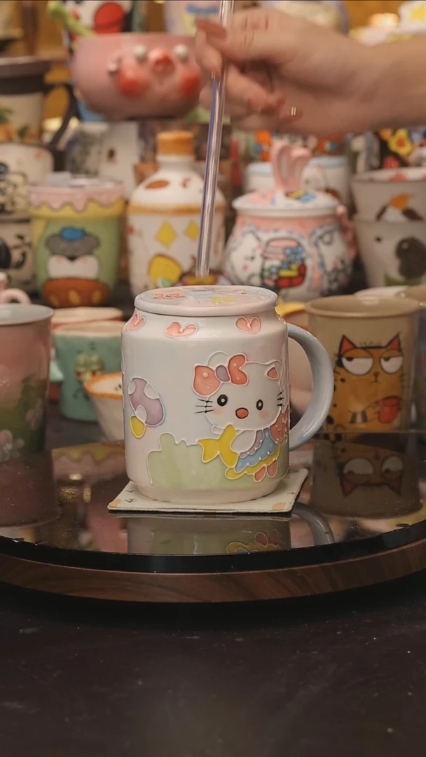 景德镇釉下彩绘设计师款式陶瓷