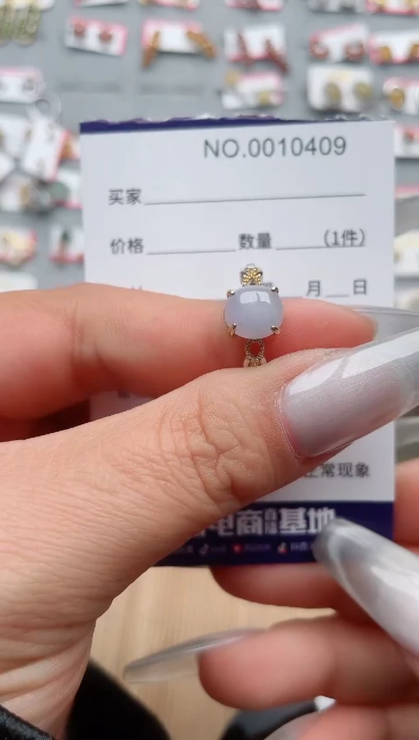 【闪购商品】翡翠戒指银S925镶嵌1·