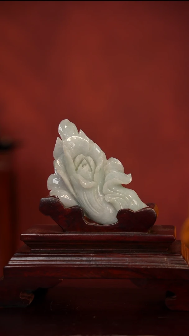 未镶嵌摆件翡翠白菜