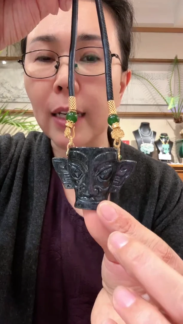 【闪购商品】翡翠颈饰未镶嵌国风