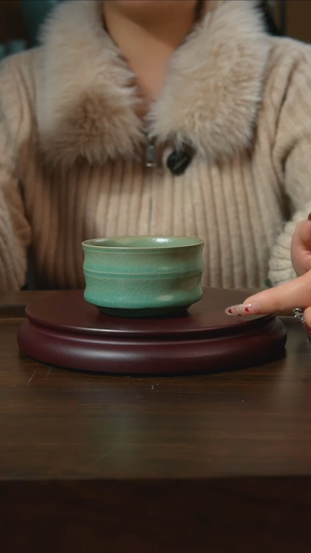 杯子瓷5***成汝州原产地原矿仿古老釉q