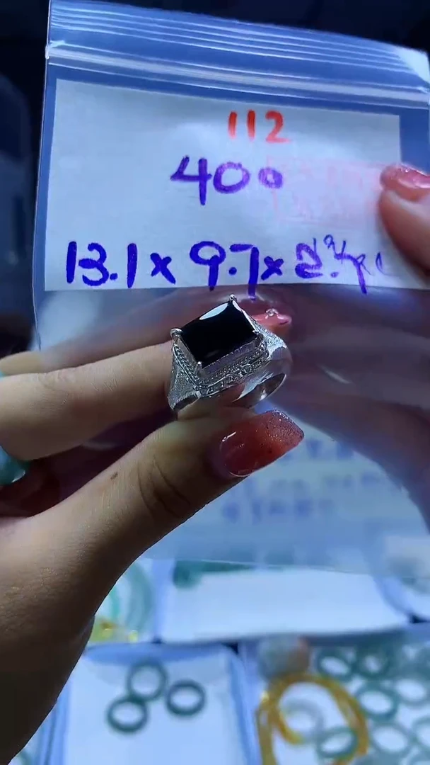 未镶嵌定制翡翠戒面#400元-毛货需精细抛光