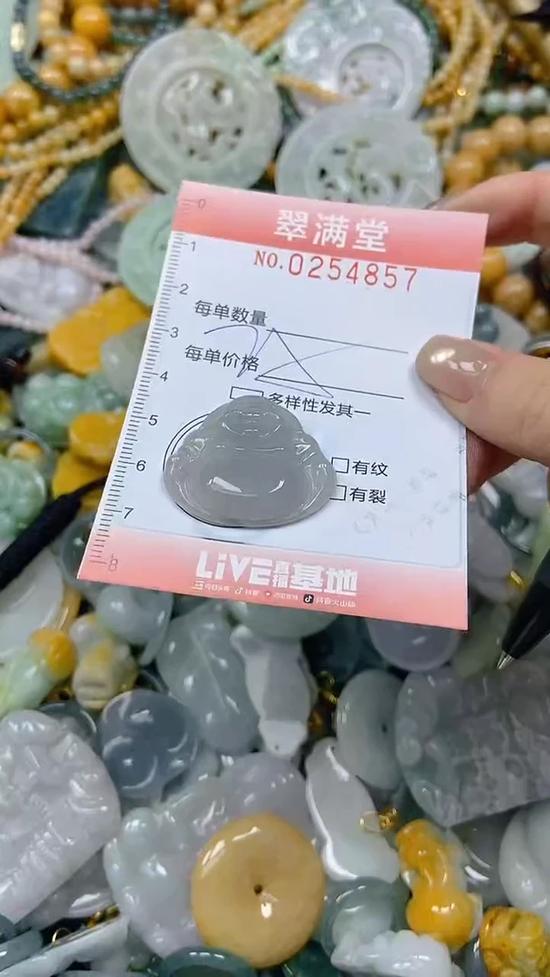 未镶嵌挂件翡翠闪购0254857