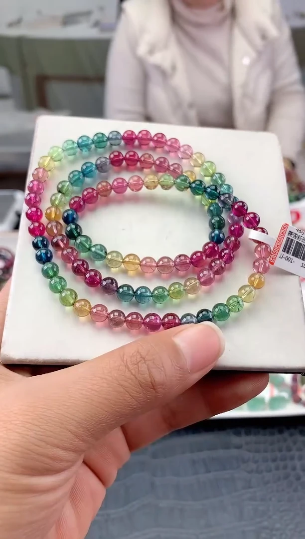 未镶嵌手串碧玺 多样性发一条