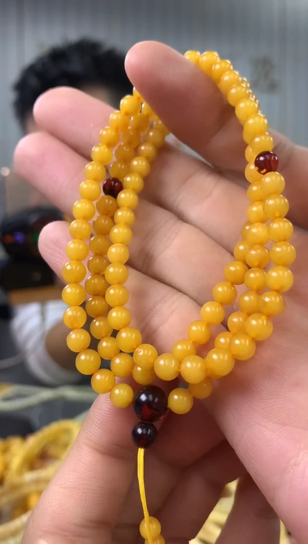 【闪购商品】琥珀裸石未镶嵌链子