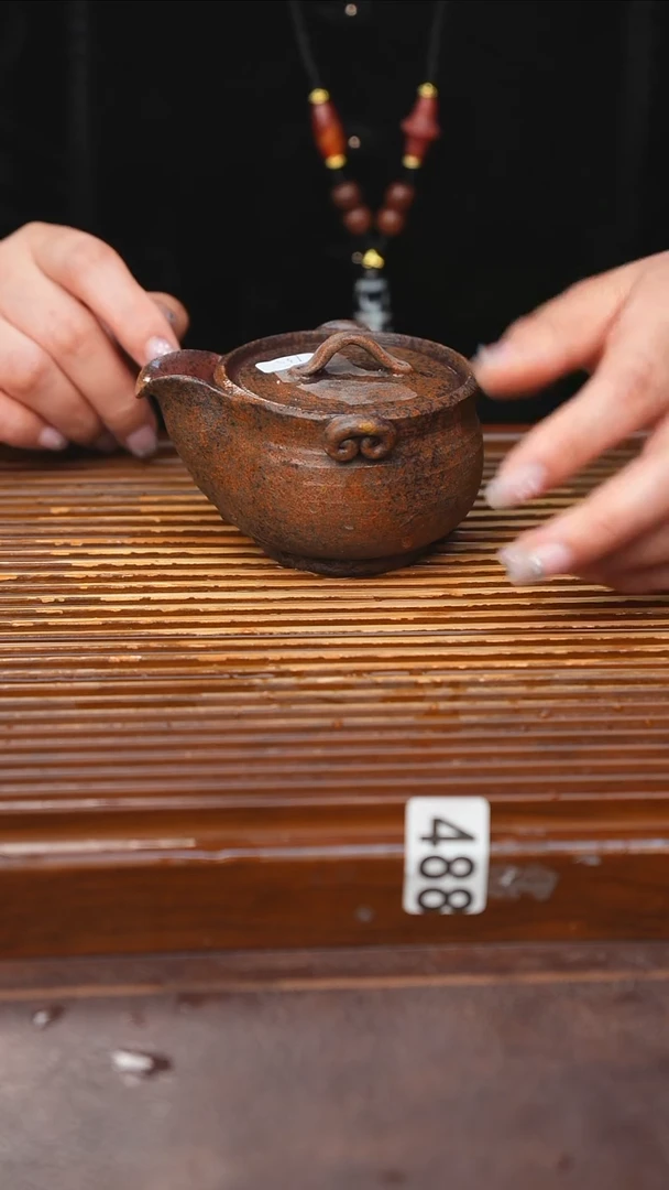 其他万古烧粗陶手工茶具