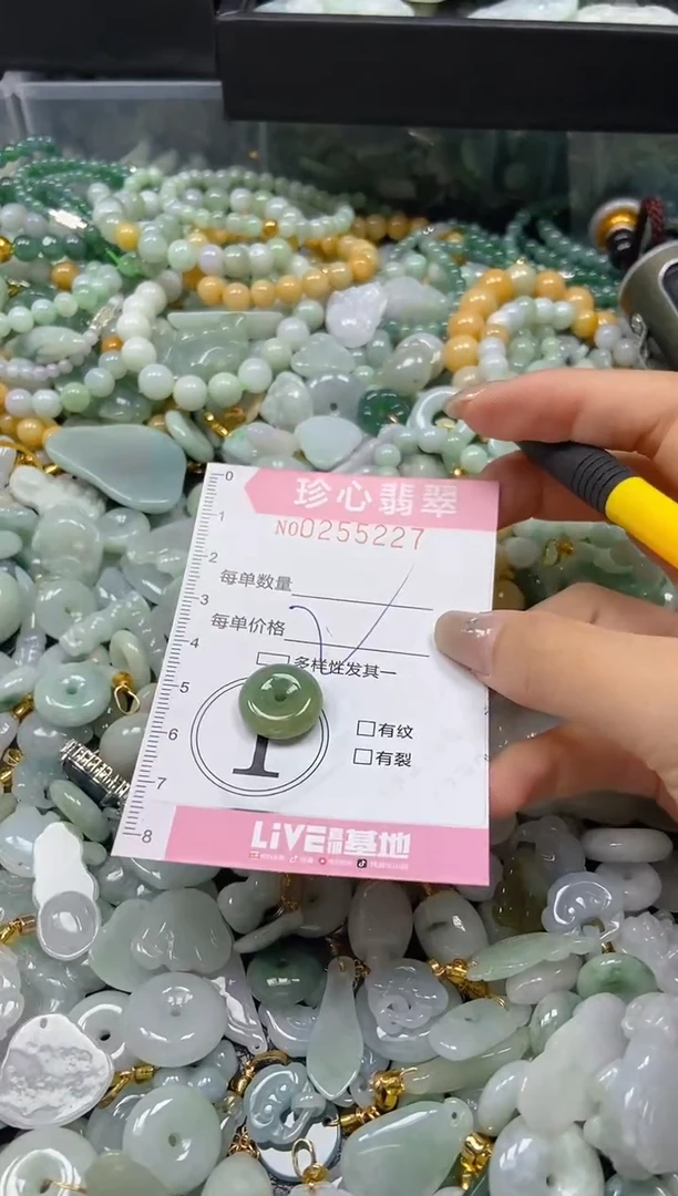 翡翠未镶嵌颈饰闪购0255227