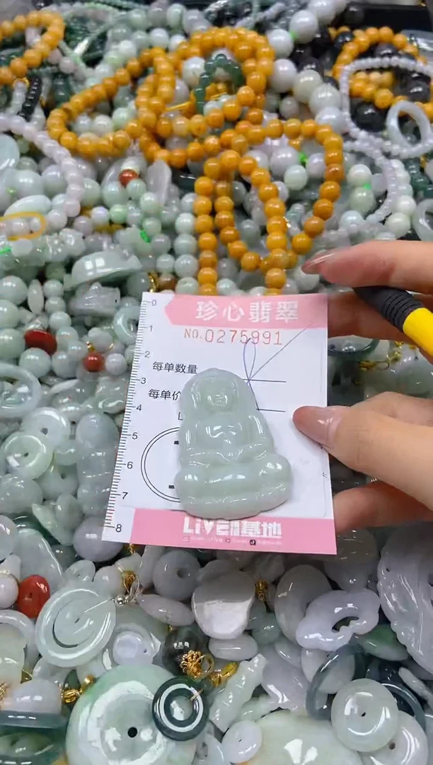 翡翠未镶嵌颈饰闪购0275991