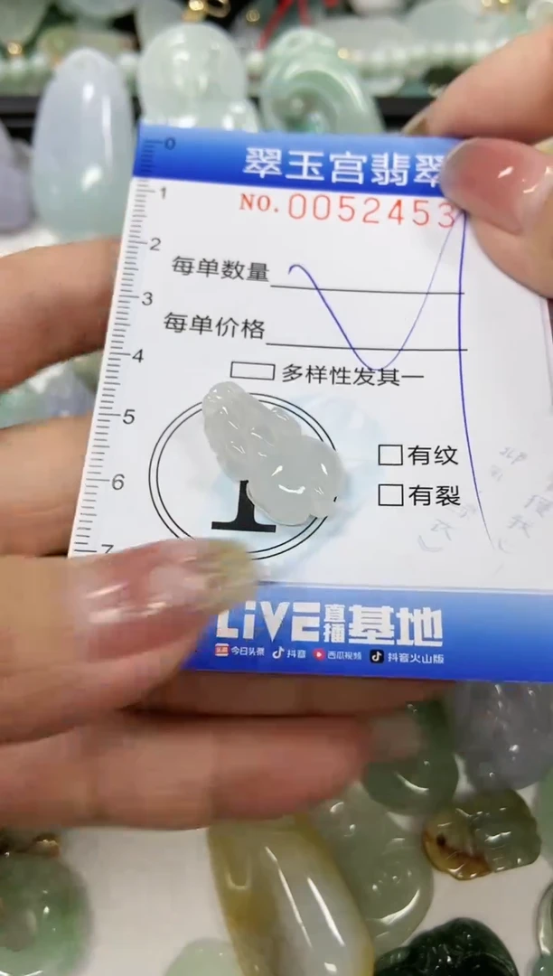 【闪购商品】翡翠颈饰未镶嵌闪购0052453