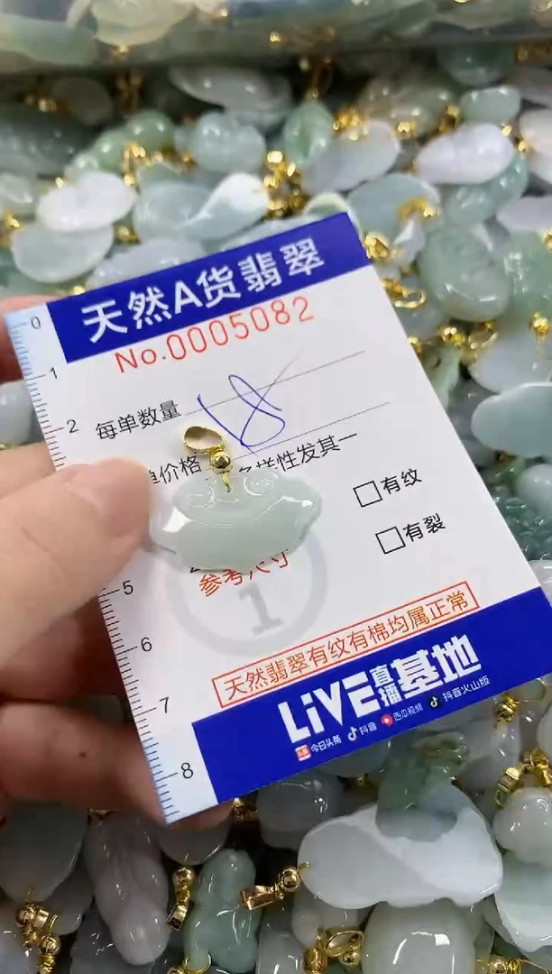 颈饰未镶嵌翡翠天然A货翡翠