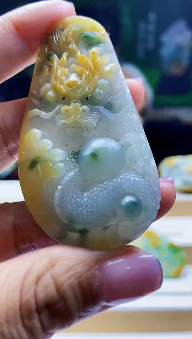 未镶嵌挂件翡翠翡翠A货