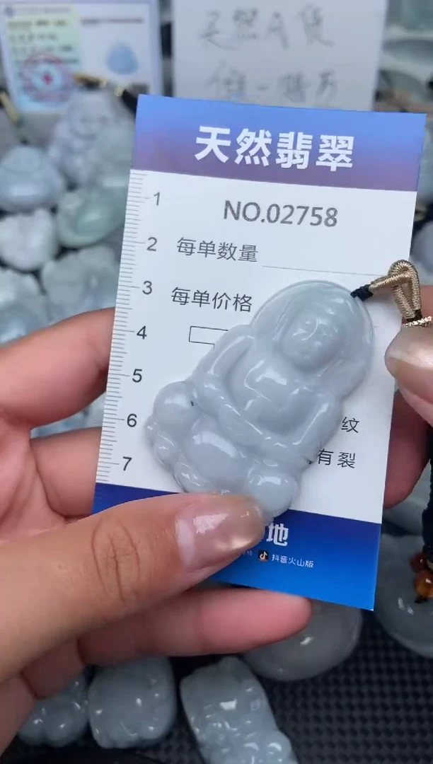 颈饰未镶嵌翡翠纯天然A货翡翠2758