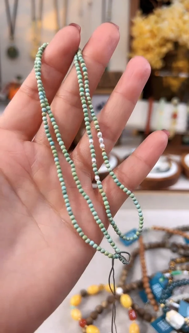 【闪购商品】绿松石颈饰未镶嵌@@C921L015141