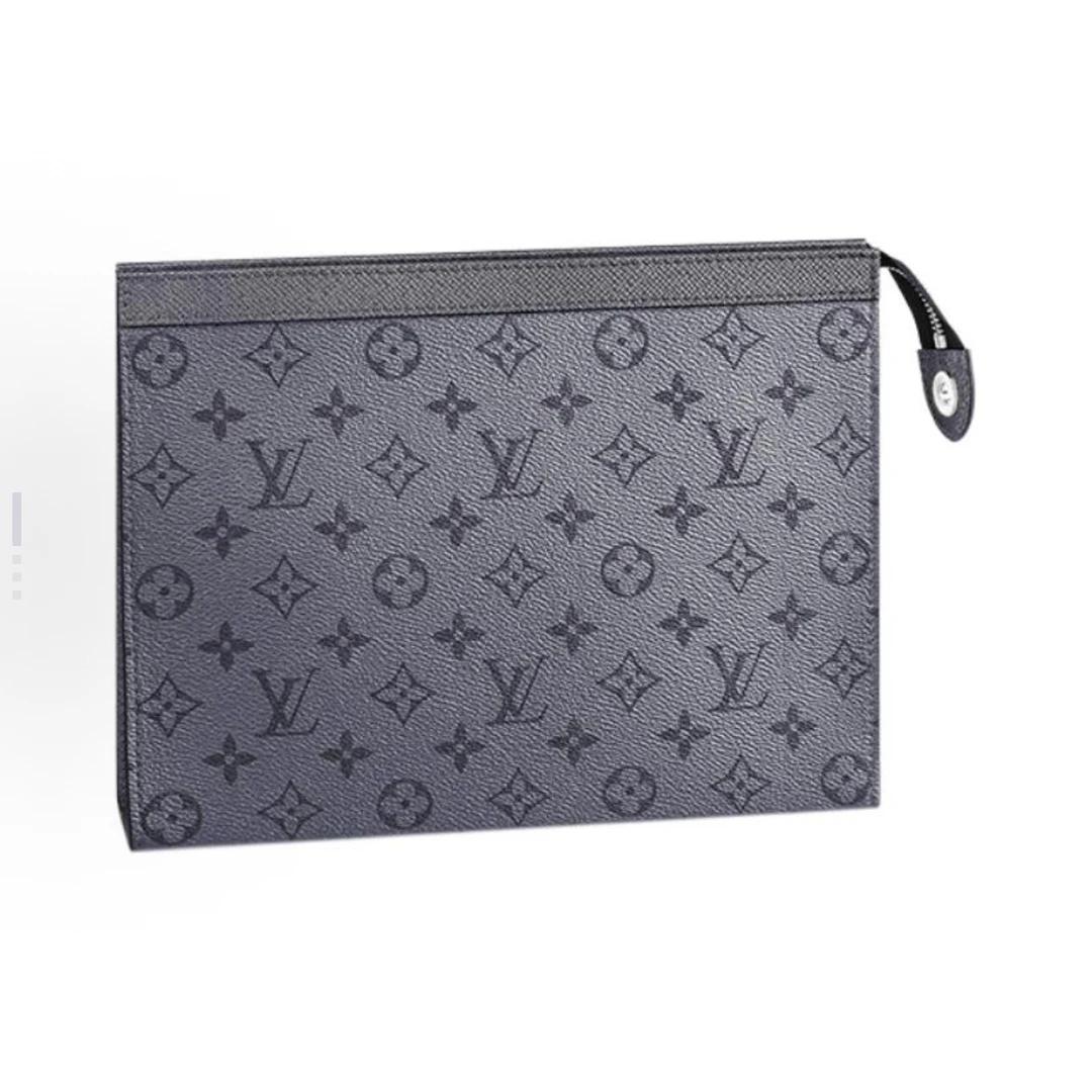 99新 LouisVuitton/路易威登 Lv枪灰色洗漱包/V14