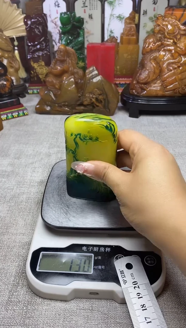 寿山石印石纯天然石料