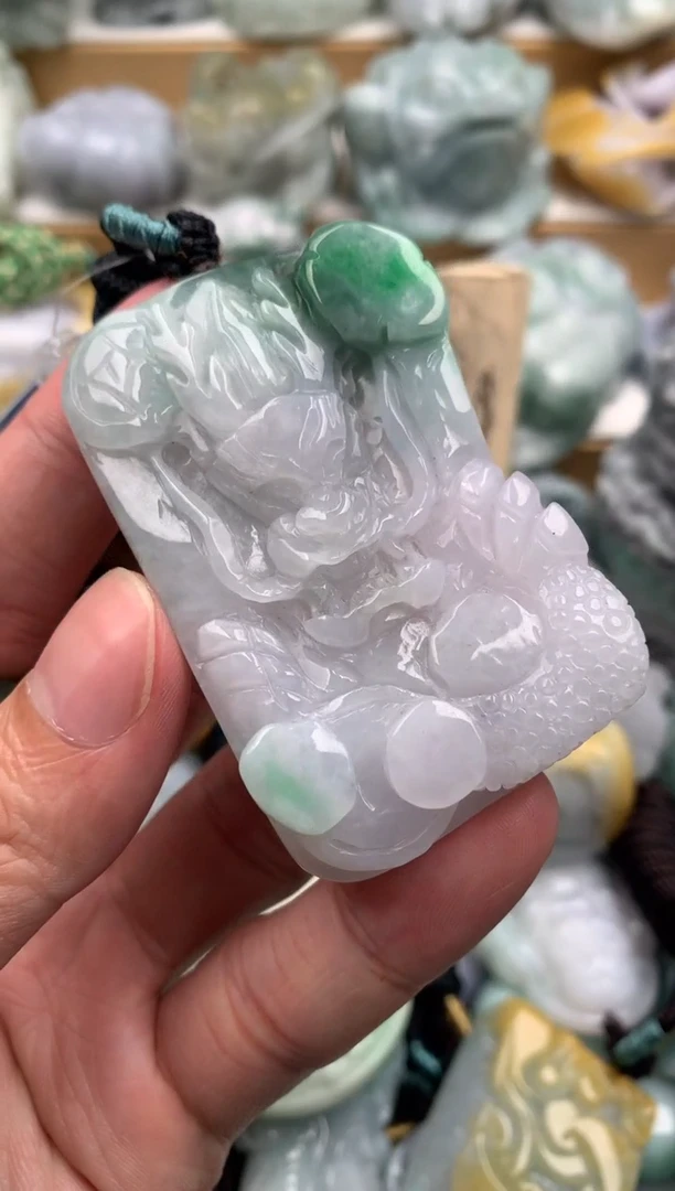 吊坠(不含链)未镶嵌翡翠1