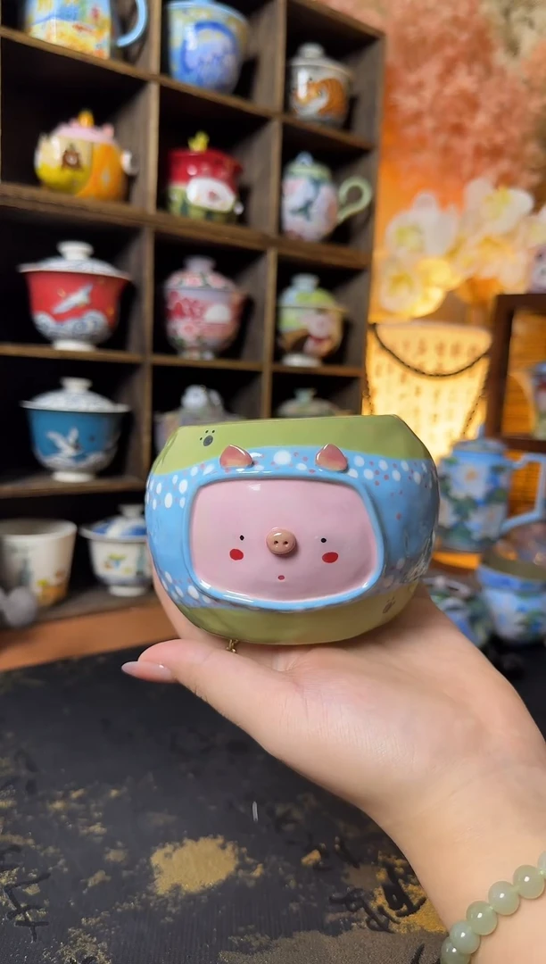 虚渡手捏猪猪建水