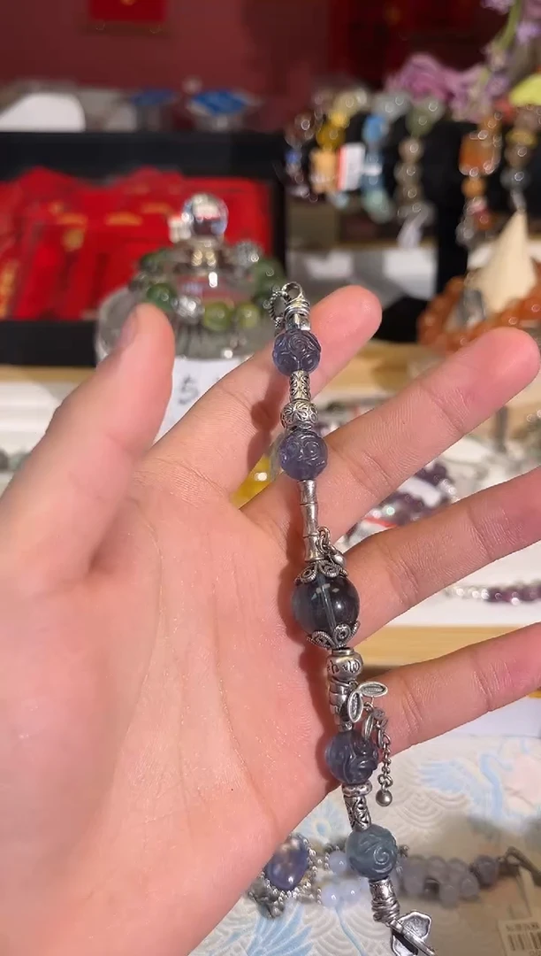 【闪购商品】萤石手链未镶嵌Q657手串