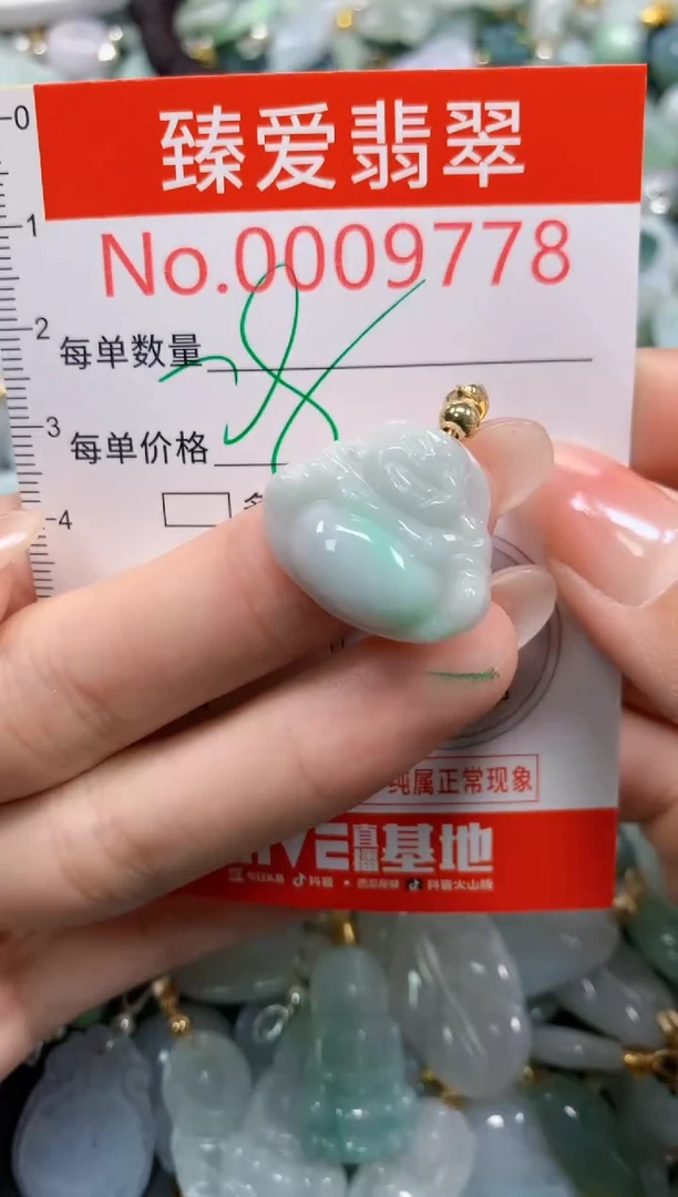 吊坠(不含链)未镶嵌翡翠9778