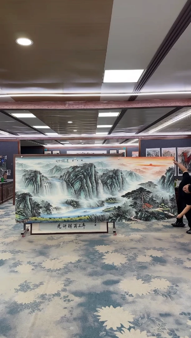 国画W-邵明义-大丈二-山水国画