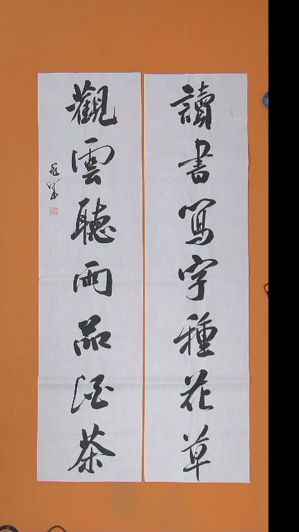书法王老师纯手写精美书法138*34