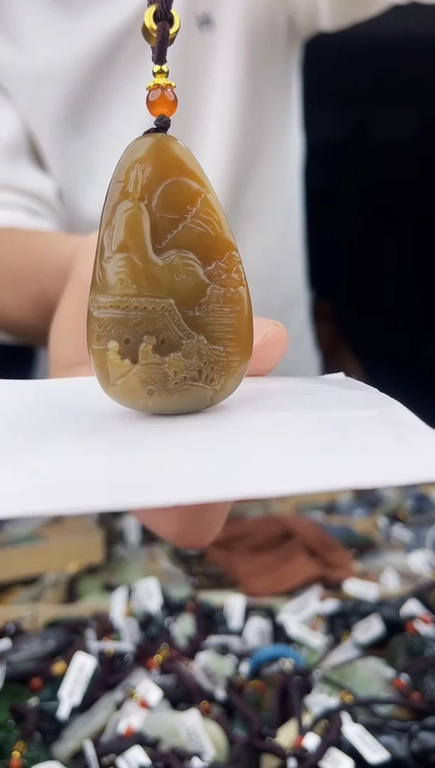 颈饰未镶嵌和田玉1