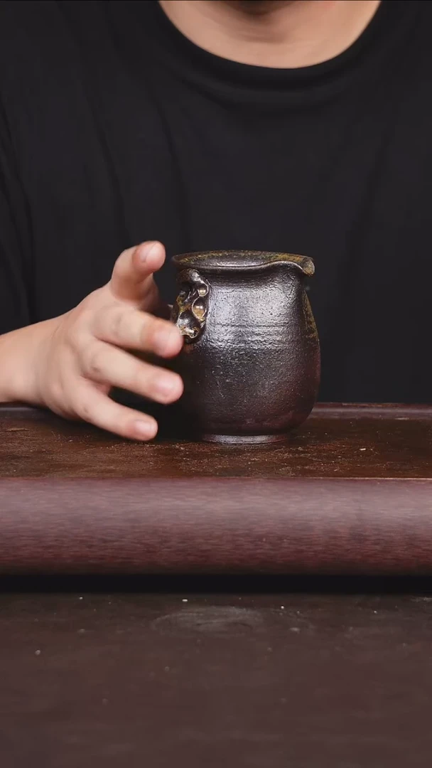 茶壶紫砂柴烧 公道