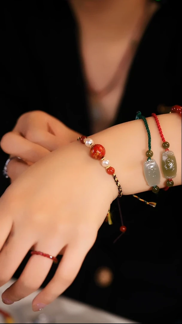 【闪购商品】孤品大漆单圈手绳