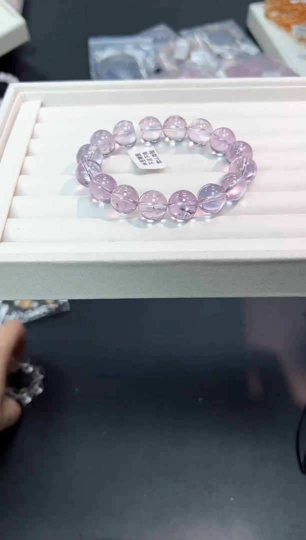 【闪购商品】水晶手串未镶嵌22X多样性发其一1条默认微瑕