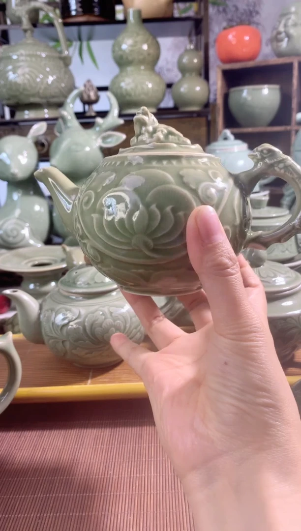 耀州窑 三王壶300CC一只