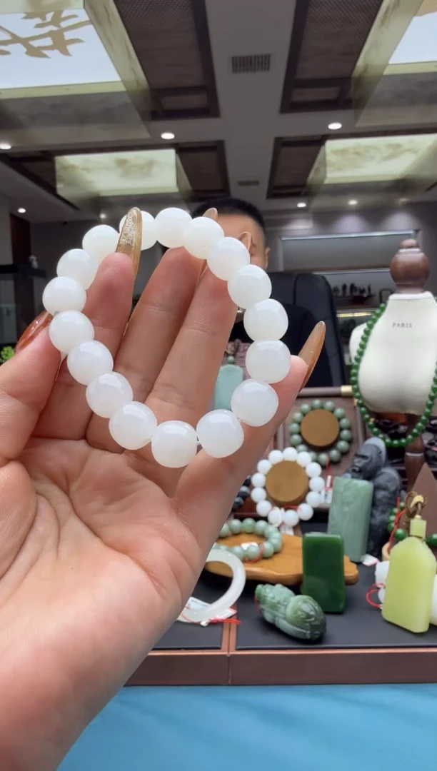 未镶嵌手串和田玉hs