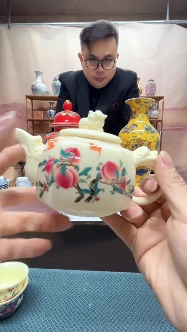 杯景德镇陶瓷花瓶装饰摆件 品