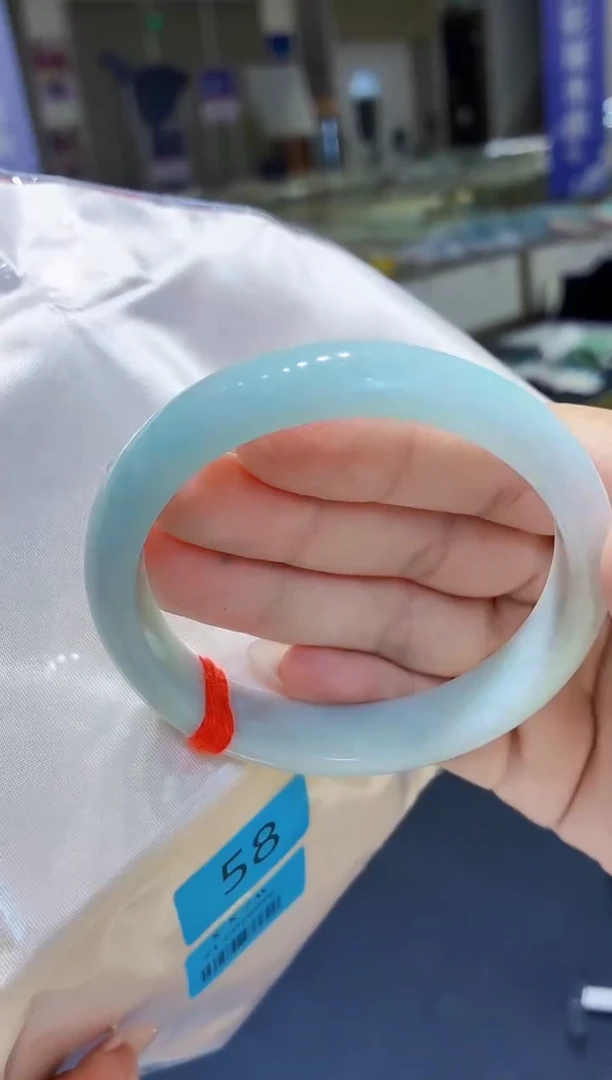 未镶嵌手镯翡翠翡翠手镯58