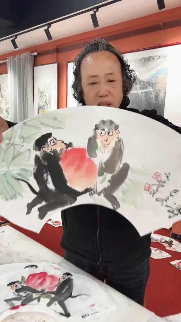 国画李火庆/国画/花鸟