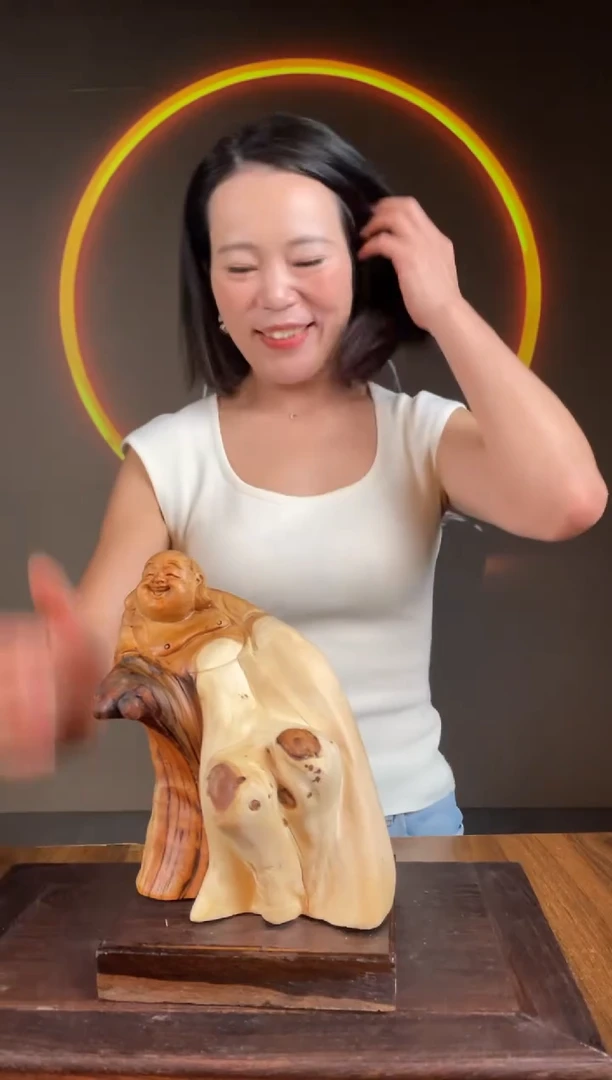 柏木（崖柏）手工摆件,先抢先得! 编号:111