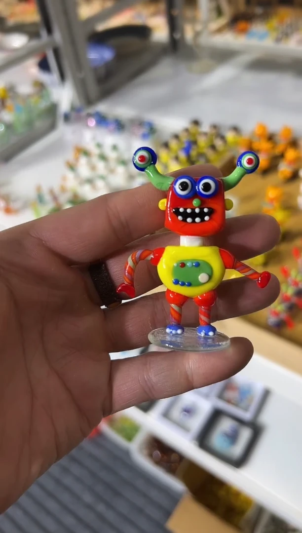 手工艺品琉璃机器人